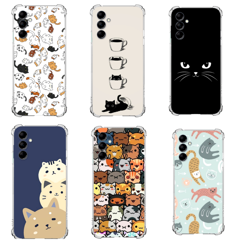 Capa Tpu Desenhos Variados Capinha Case Gato M14