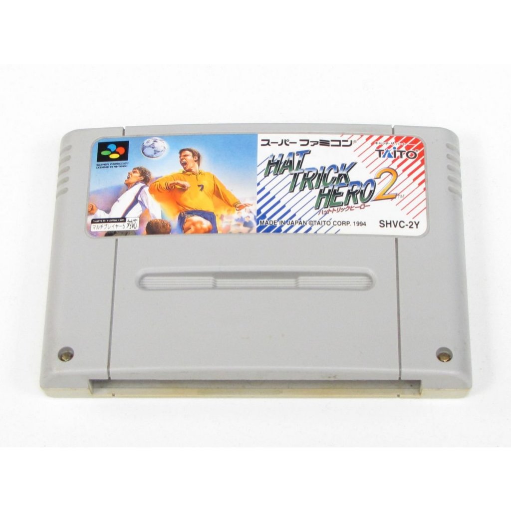 Hat Trick Hero 2 - Famicom Super Nintendo - JP Original ( USADO ...