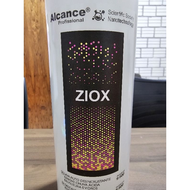 Shampoo multifuncional ácido ZIOX 1L - Alcance | Shopee Brasil