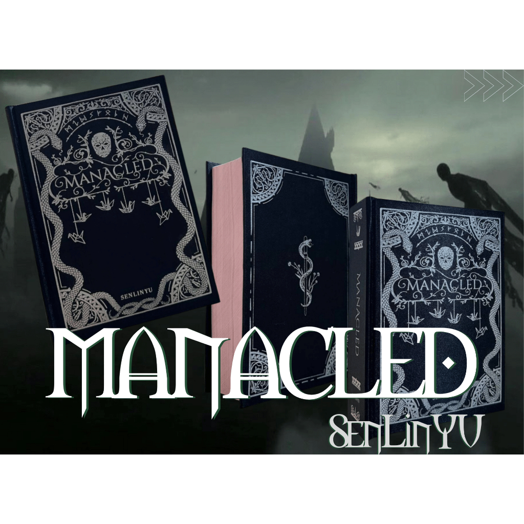 Manacled Volume Unico 1088pg - Livro artesanal capa dura