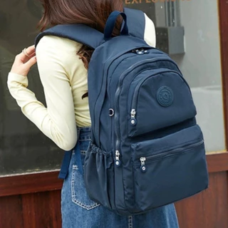 Mochila Femina Nylon Casual Multifuncional Escolar Grande Capacidade Impermeável