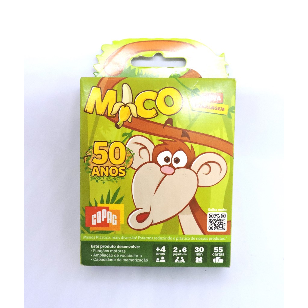 Jogo De Cartas Mico 50 Anos original presente tradição antigo ...