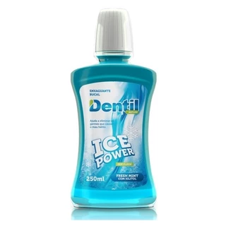 Enxaguante Bucal Nature Ice Power com Xilitol Sem Fluor Dentil 250ml