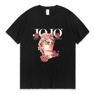 Camiseta algodão jojo anime personagem promoção