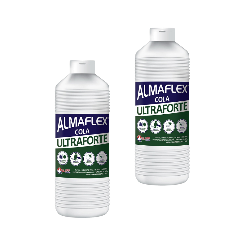 2 Colas Brancas para Madeira PVA 993 Ultra Forte Resistente a Umidade ...