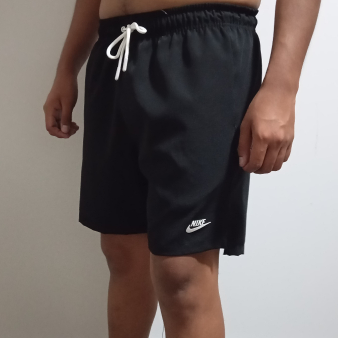 SHORT MAURICINHO TACTEL COM FENDA LATERAL ACADEMIA, PRAIA, CORRIDA