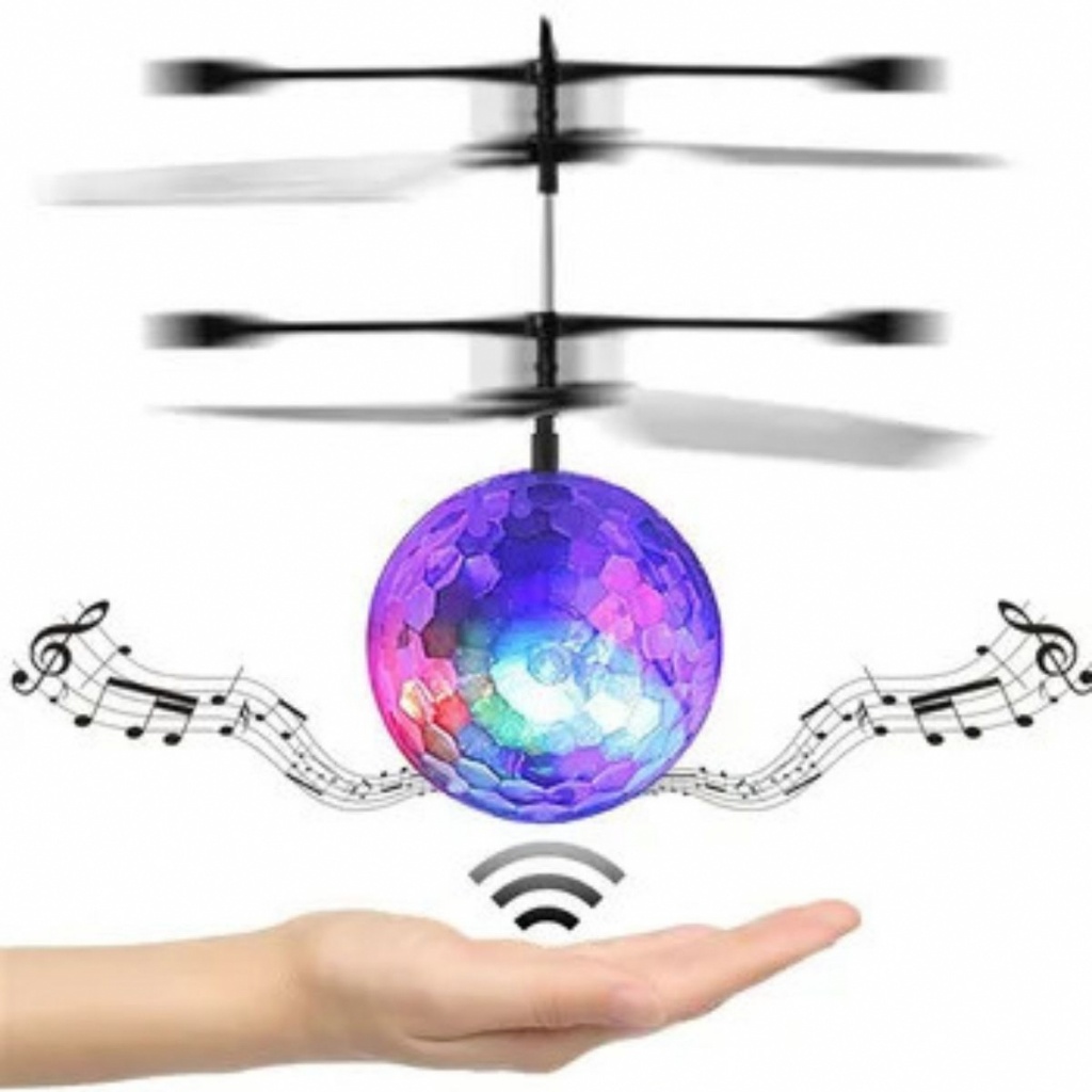 Bolinha Que Voa Por Sensor Diversão Garantida Fica Colorida | Shopee Brasil