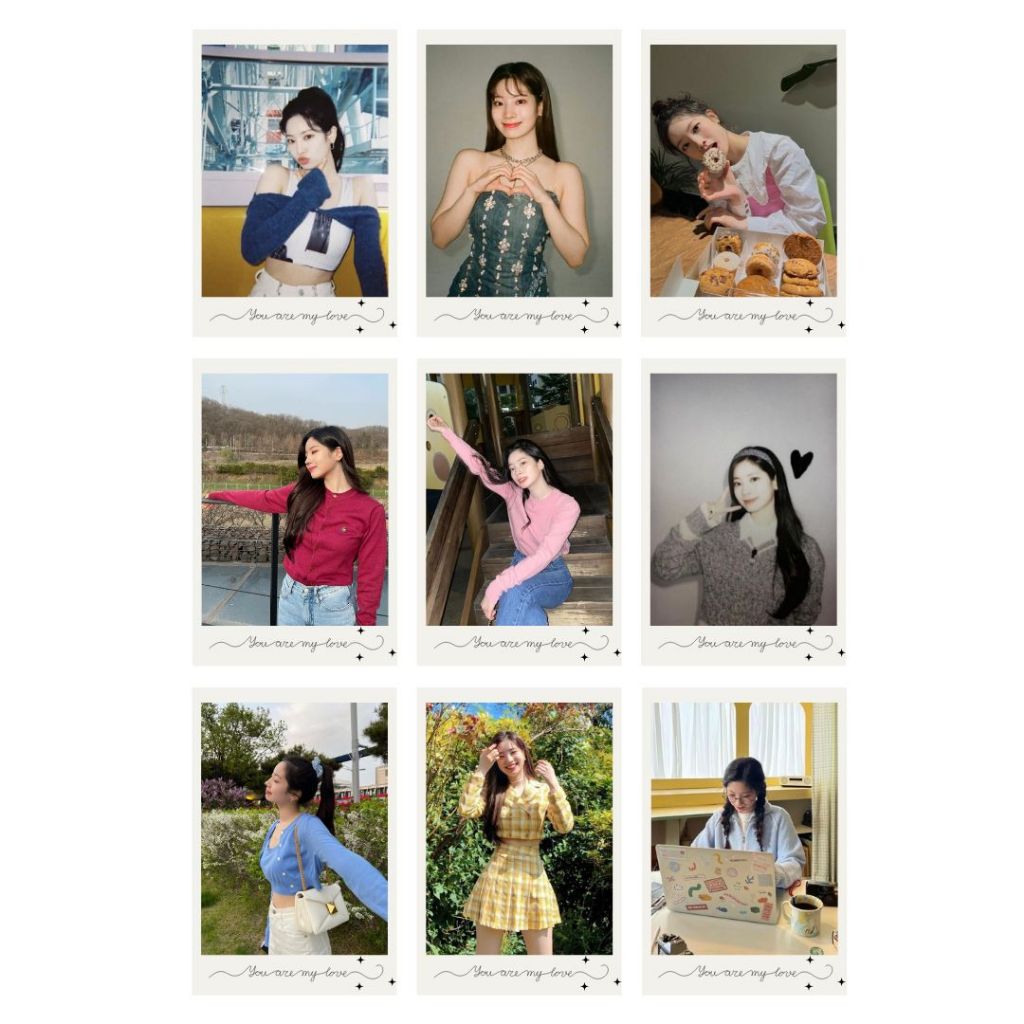 TWICE READY TO BE カメラ ポラロイド コンプリートセット Polaroid Twice - Kit com 9 | Shopee Brasil