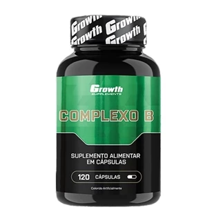 Complexo B (120 Cps) Vitamina B12 - Growth Supplements