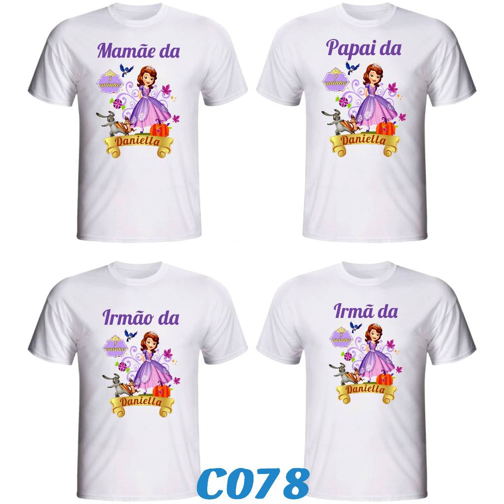 Camisetas personalizadas de la princesa sofia deals