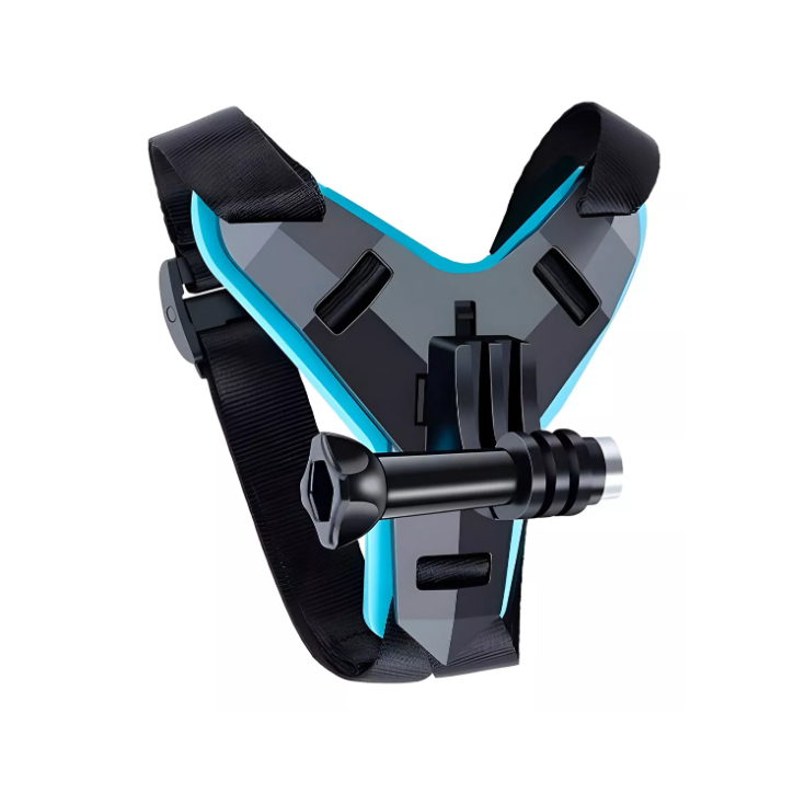 Suporte Queixo Para Capacete De Gopro Sjcam Cameras De Ação