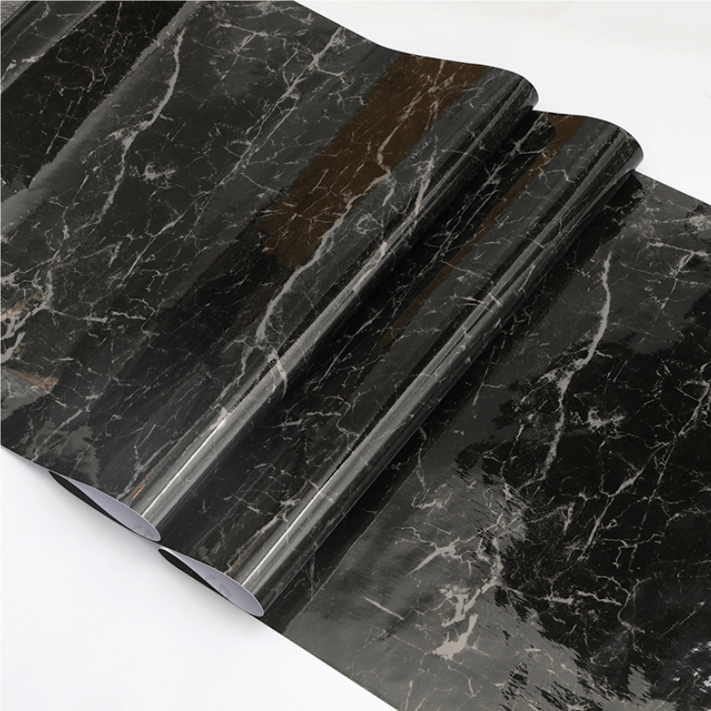 5 KIT Usável Em Fogão/Armário/Marmore Porta Inovação Com Filme Lavavel Papel De Parede Painel Autoadesivo- Envio Já promoção das vendas