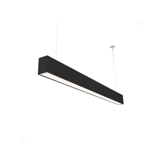 Pendente Luminaria Led Linear 30W 3000k 4000k 6500K Retangular Bivolt