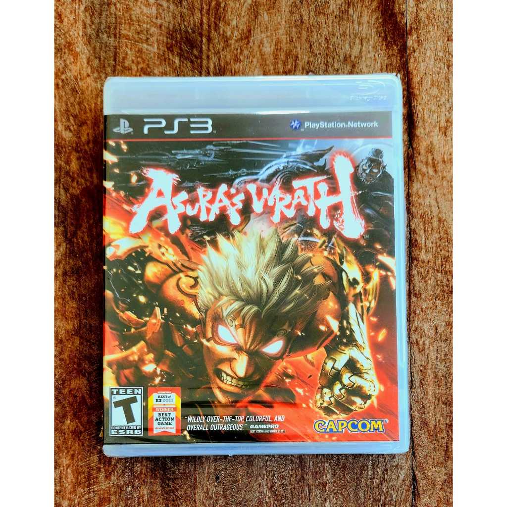 Asura´s Wrath (mídia Física) Ps3 (novo) Shopee Brasil
