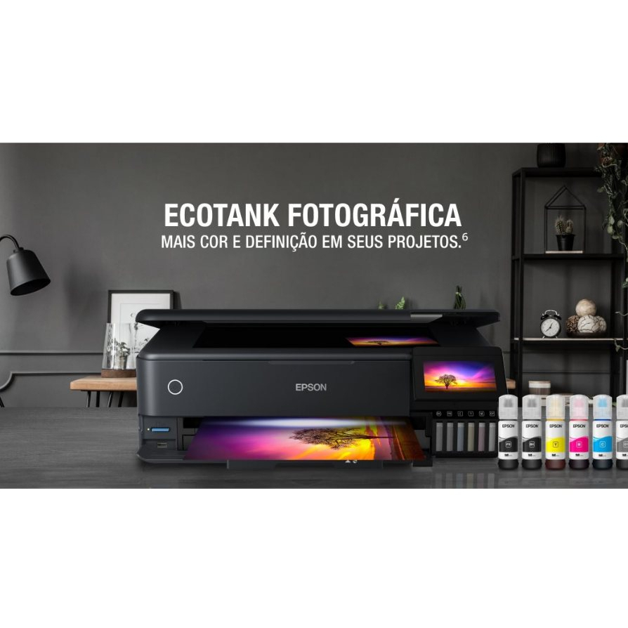 Impressora Epson Ecotank L8180 Multifuncional A3+