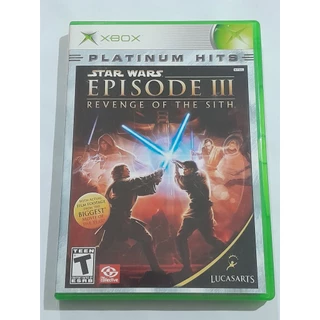 Star Wars Episode III Revenge of the Sith p/ Xbox Clássico e 360 Original