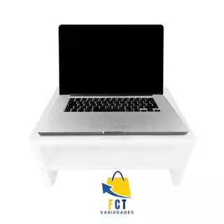 Suporte base para monitor, notebook tv, home office, escritório, mesa elevado duplo, MDF
