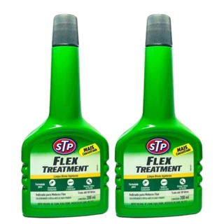 Kit 2 Aditivos Limpa Bico Injetor Flex Stp 200Ml