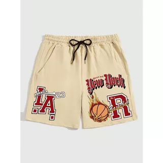 Short Moletom Bermuda Calção Bolso Academia Americano Lançamento 2