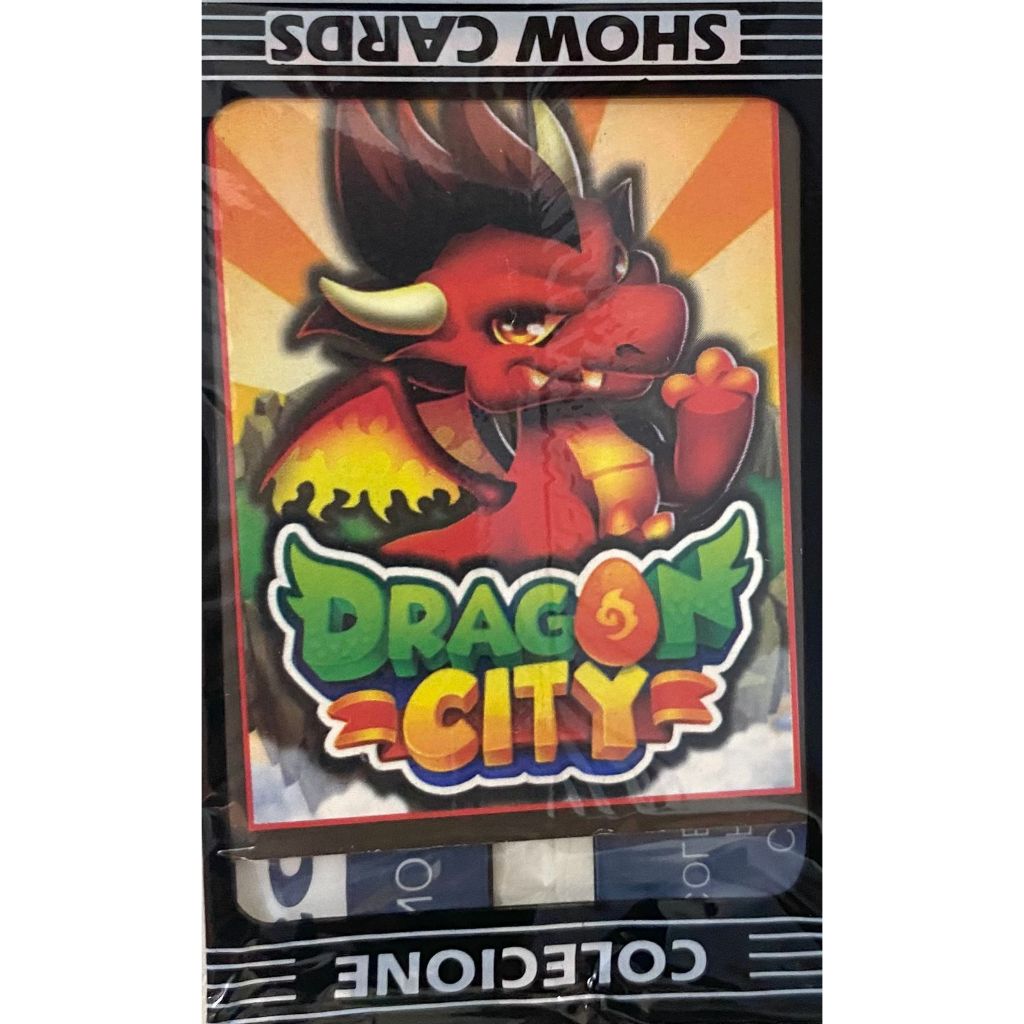 2000 cards DRAGON CITY SC = 500 pacotes fechados