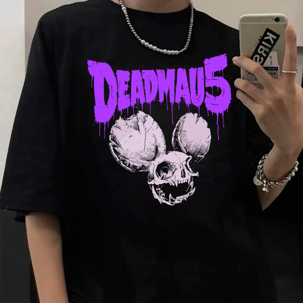 Camiseta Basica Algodao Deadmau5 Joel Thomas Zimmerman House Progressivo Dead Mouse Eletronica Unissex