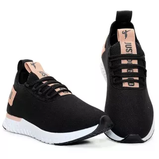 Tenis Feminino Bounci Para Caminhada Academia Fitness