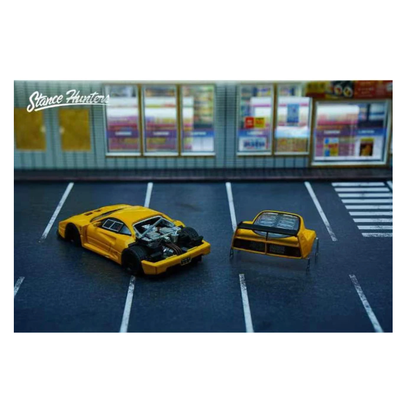 STENCE HUNTERS F40 LM 1:64 AMARELA