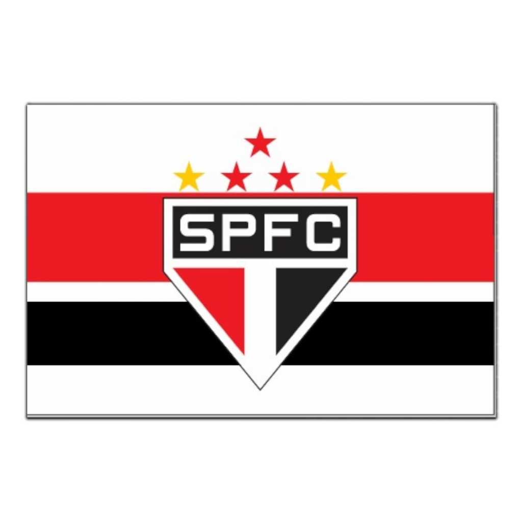 Bandeira Time São Paulo Tricolor Grande 1.50x 1.00 Tecido
