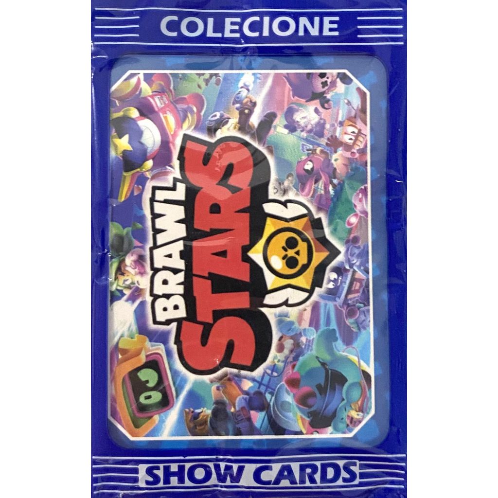 40 cards BRAWL STAR SC = 10 pacotes fechados | Shopee Brasil