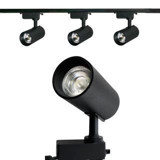 Kit Trilho Eletrificado led 1m + 3 Spot 10w