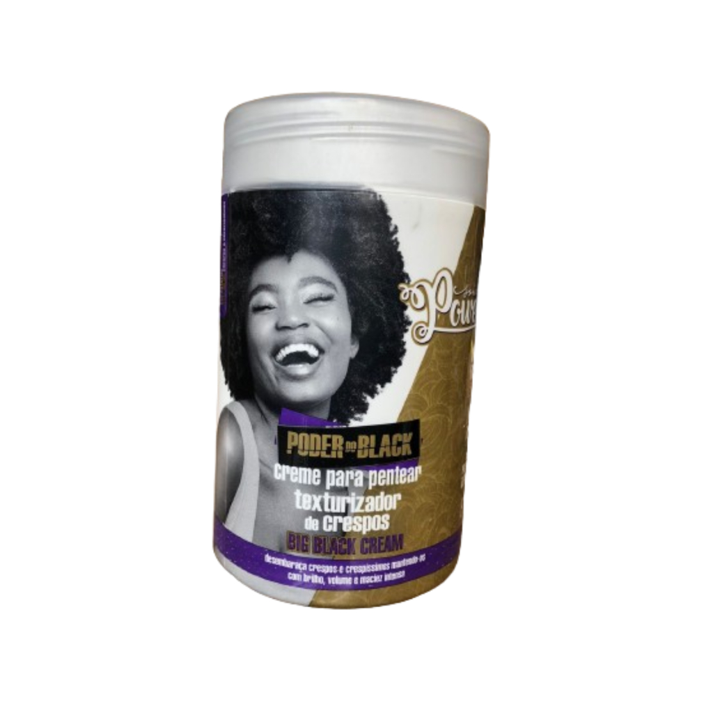 Creme para Pentear Poder do Black Big Black Cream Soul Power 800g ...