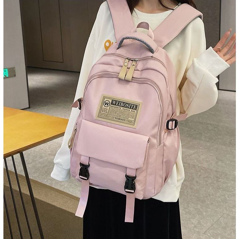 Mochila Feminina Escolar Universitária De Viagem Moda Casual Unissex