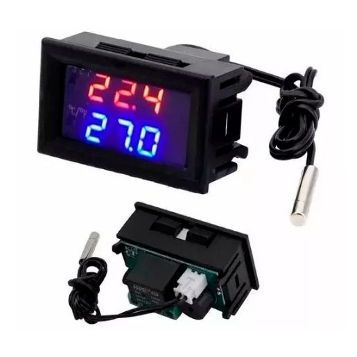 Magnetotermico 16 A Gewiss Termostato Digitale W1209WK 12V - Controllo Temperatura Da -50 A 110°C, Sensore Intelligente Sensore Temperatura Olio - Foto 4