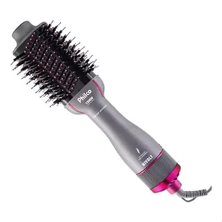 Escova Secadora Philco Pes25sr Advance 4 Em 1 Bivolt Cor Cinza 127V/220V