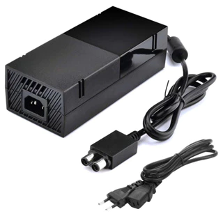 Fonte De Alimentação Reforçada Para Xbox One Bivolt/Suporte De Carregamento De 2 Baterias Para Controle Xbox One