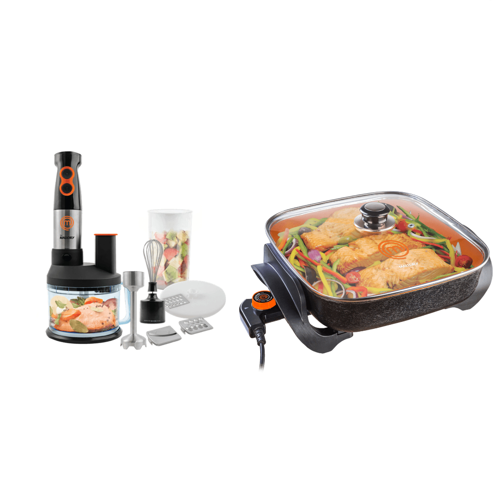 KIT MALLORY MASTERCHEF - MIXER E PROCESSADOR 700W 5 EM 1 127V + PANELA ...