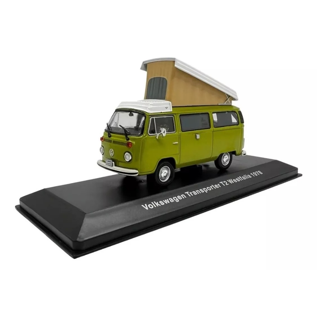 VW T2 WESTFALIA 1978 BLUE/WHITE 1:43 Ixo Model Auto Stradali