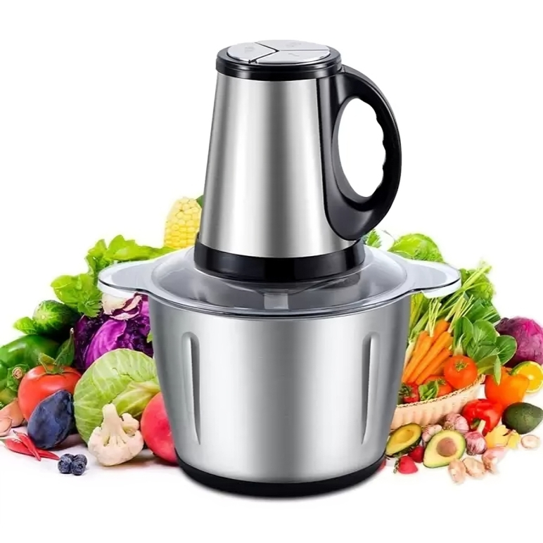 Processador Picador De Alimentos Alça 3L Moedor De Carne Mix