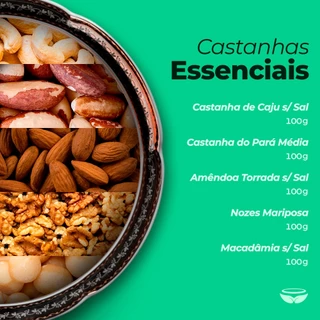 Kit de Castanhas Essenciais Dona Filó