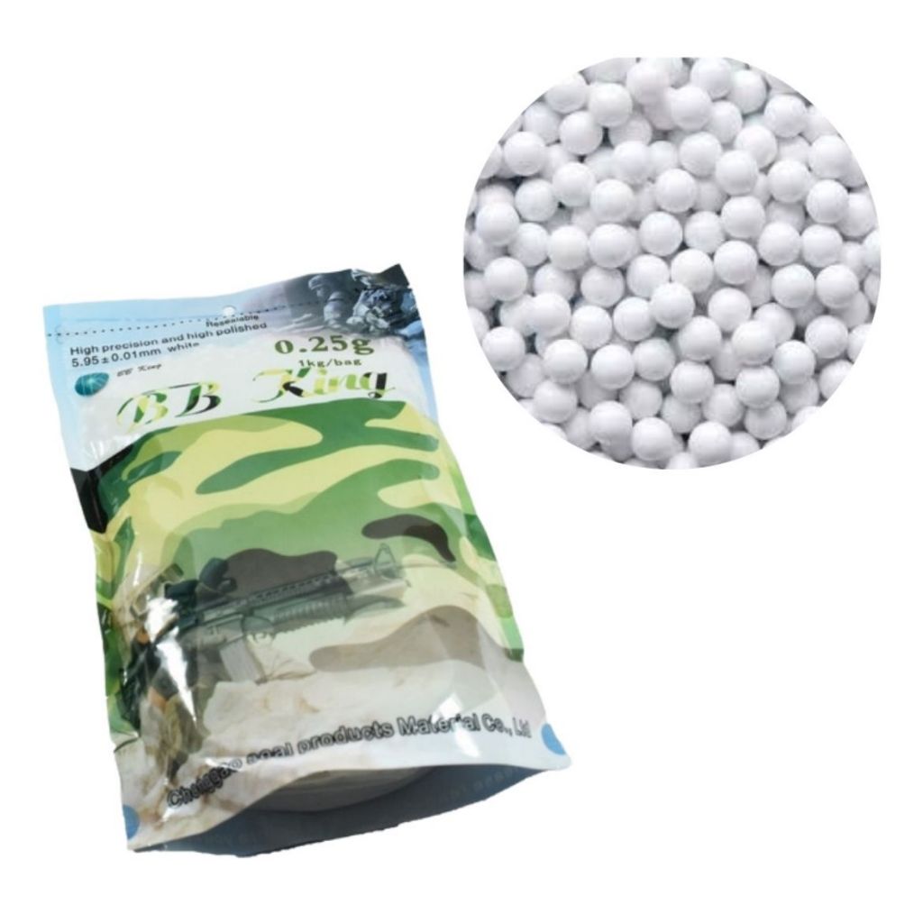 BBS 0,25g BB KING - AVB pacote com 4000 bbs
