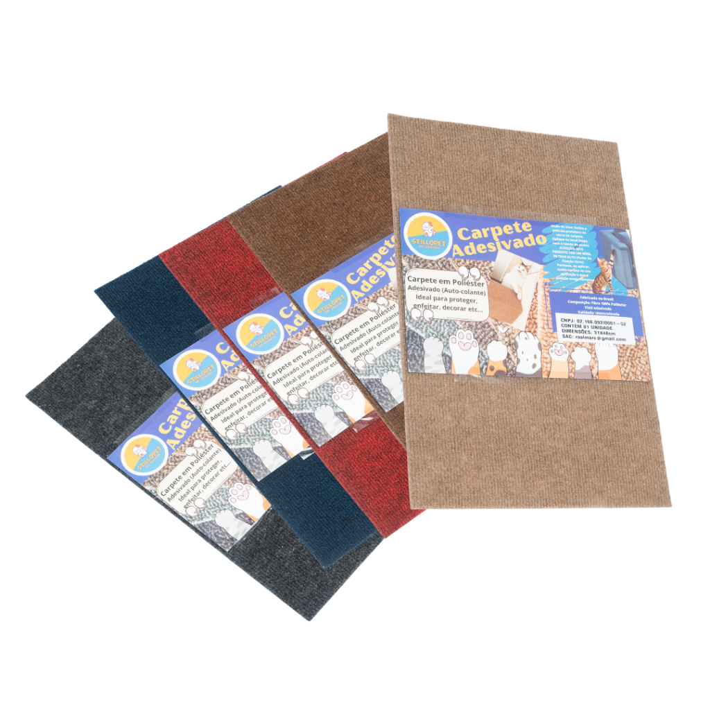 Arranhador para Gato Protetor para Sofá e Cama Box - Carpete Premium Adesivo