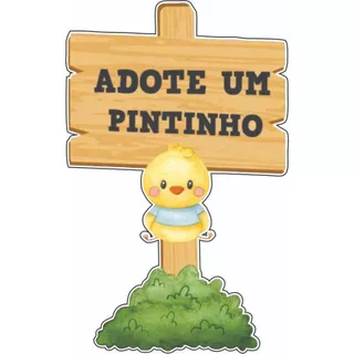Display Adote um Pintinho