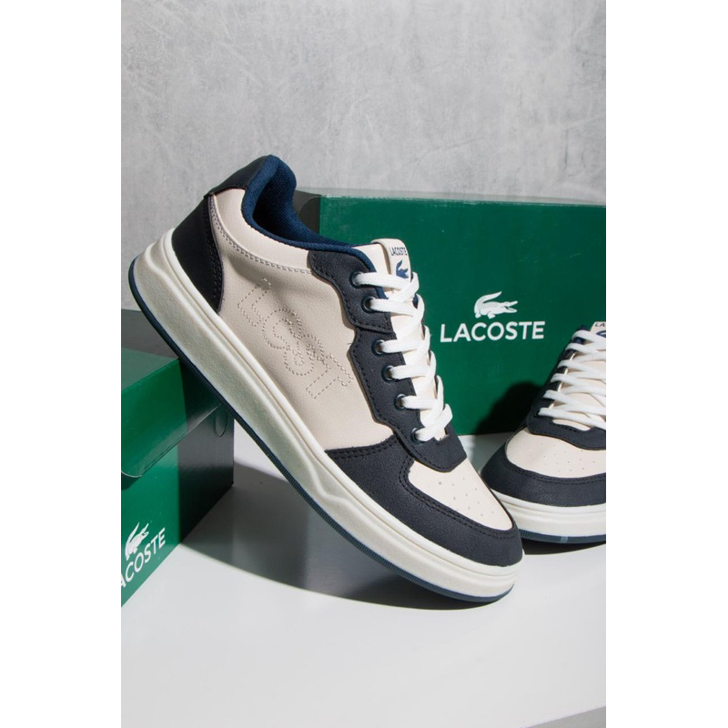 Lançamento sapatênis tênis Lacoste couro calcado masculino