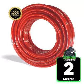 Fio Cabo de Bateria 21mm 2 Metros 100% Cobre Technoise Super Flexível para Som Automotivo