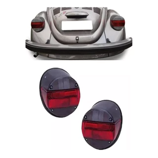 Par De Lanterna Traseira Fusca Fafa Fume Completa em Oferta na Shopee