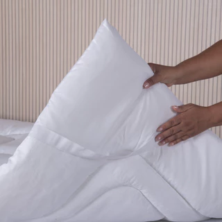 Pillow Top Protetor Colchão Cama Casal 400 Fios Toque Macio