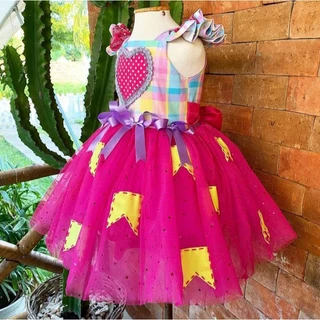 Fashion vestido infantil junino