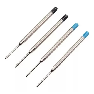 Carga Refil N116 Padrão 1.0mm Tipo Parker Kit 6 Unidades