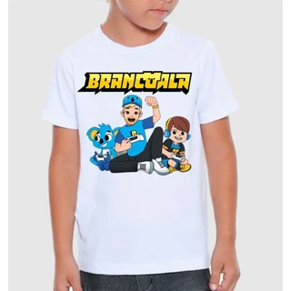 Camisa Camiseta Basica Branca Brancoala Unissex
