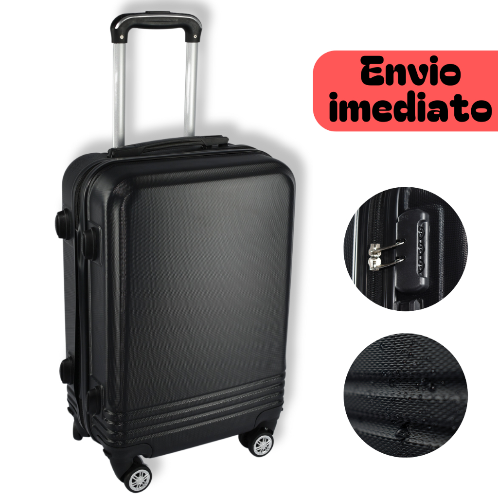 Mala de Viagem de Bordo 10Kg Rodas Duplas Removíveis com Cadeado Padrão